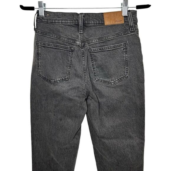 Madewell The Perfect Vintage Jean Size 25 Charcoal Gray Classic Timeless Minimal - Picture 5 of 11
